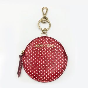 Jimmy Choo Aarna Circle Coin Pouch Bag Charm